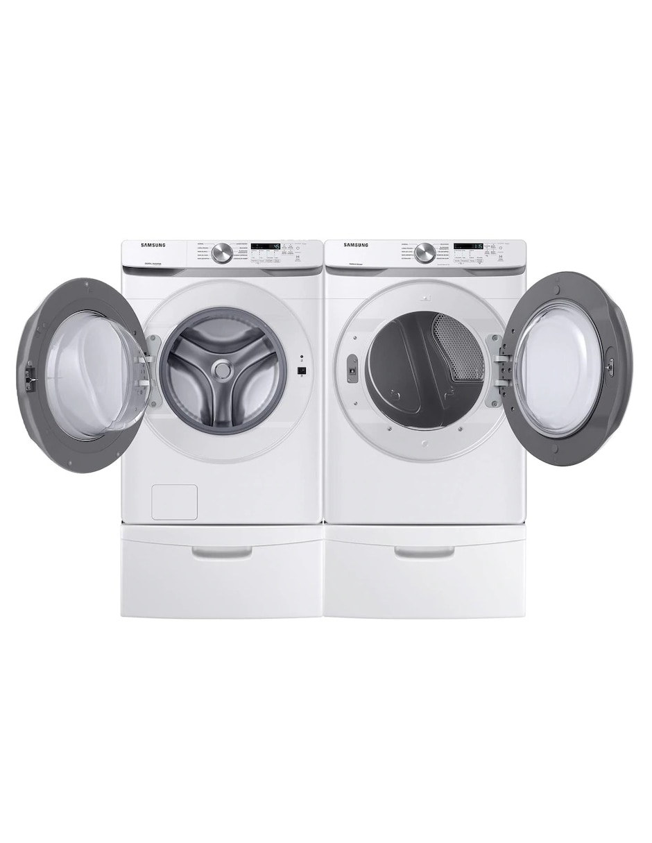 Combo lavadora + secadora Samsung de gas 25 kg F-WD20T6000WCP