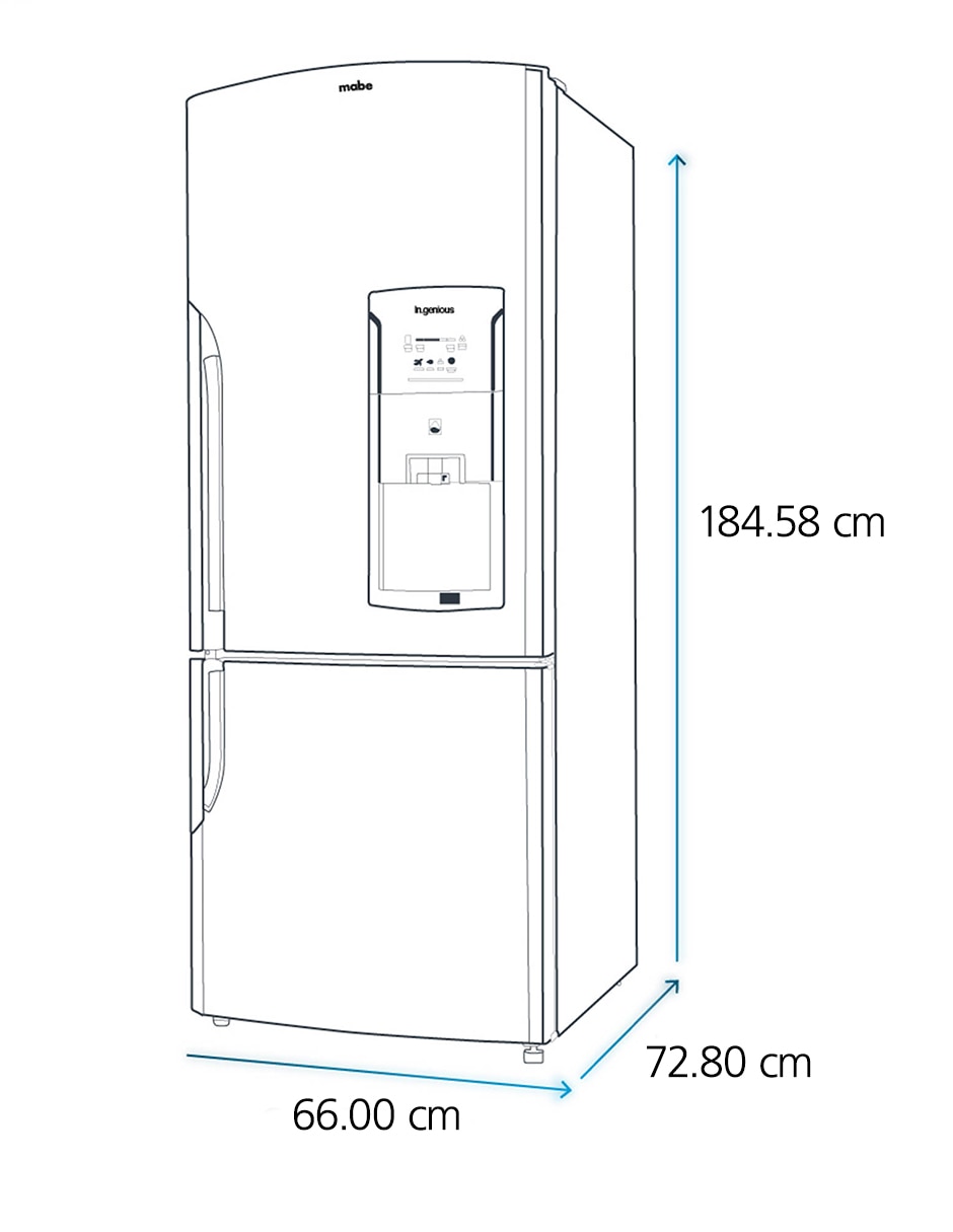 Refrigerador bottom mount no frost RMB400IBMRP0 17