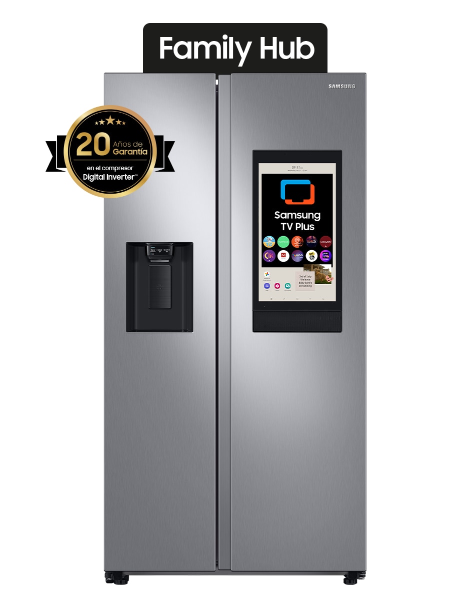 Refrigerador dúplex 22 pies cúbicos tecnología inverter y tecnología no frost RS22T5561S9/EM