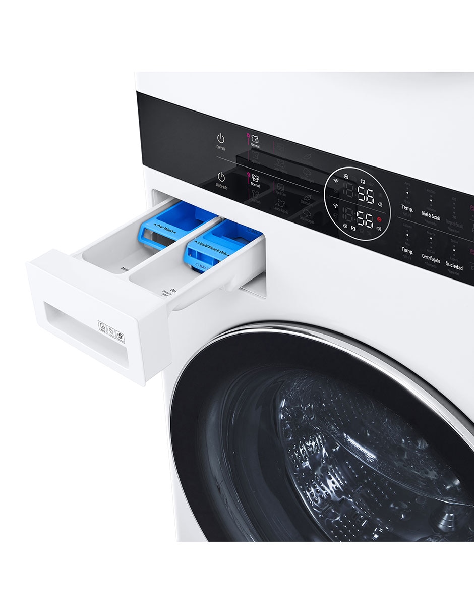 Centro de lavado washtower gas/eléctrico 22 kg wk22bs6 9