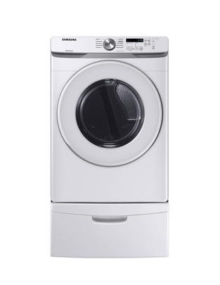 Secadora de gas Samsung de 24 kg con 10 ciclos DVG24T6000W/AX