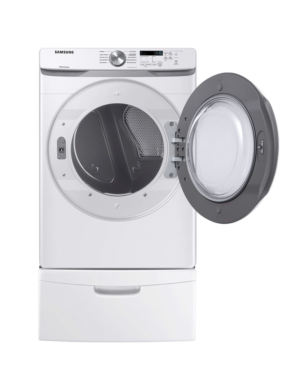 Secadora de gas Samsung de 24 kg con 10 ciclos DVG24T6000W/AX
