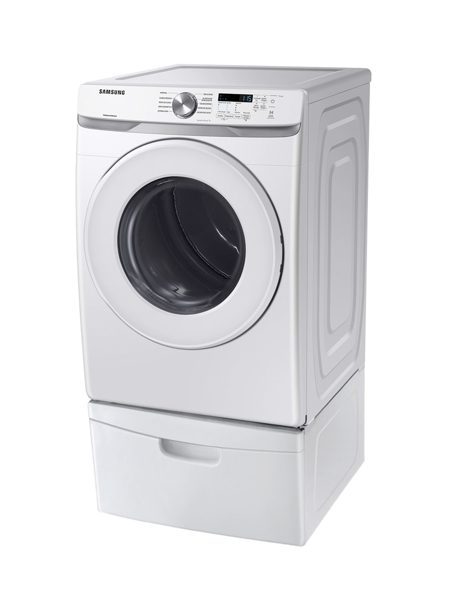 Secadora de gas Samsung de 24 kg con 10 ciclos DVG24T6000W/AX