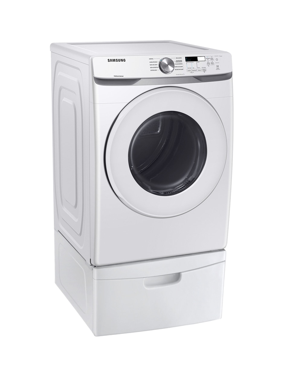Secadora de gas Samsung de 24 kg con 10 ciclos DVG24T6000W/AX