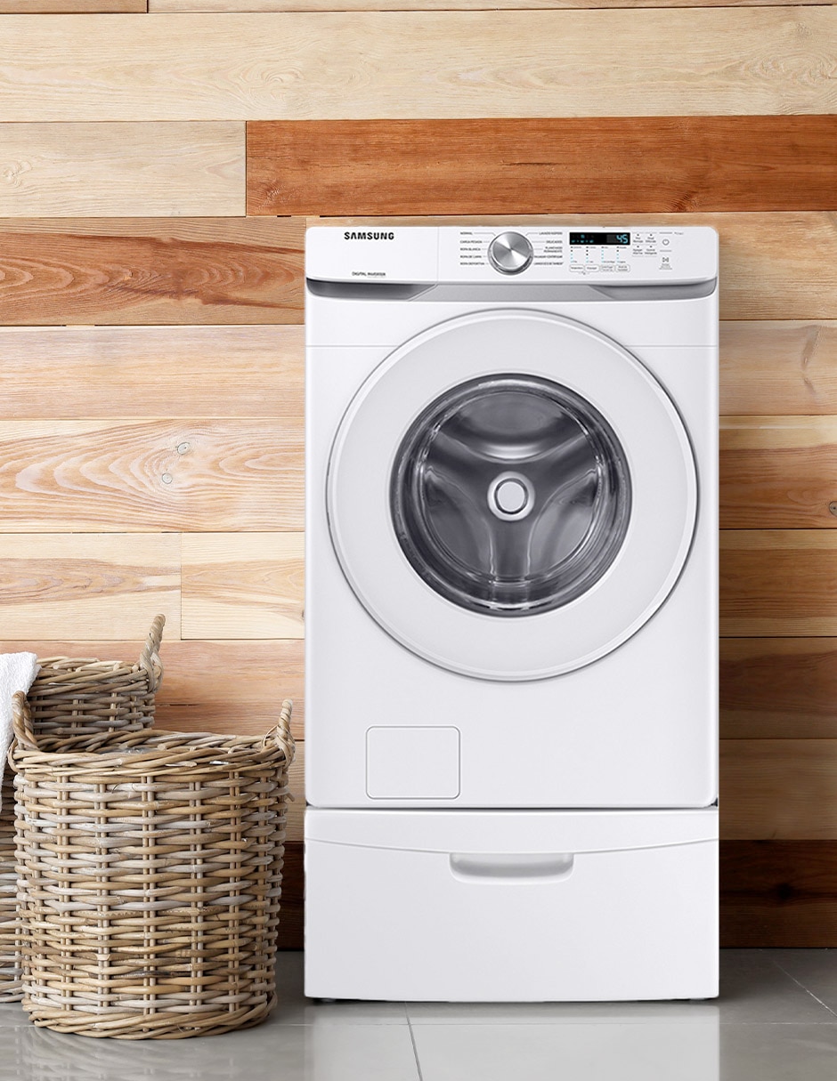 Lavadora 20 kg automática carga frontal WF20T6000AW/AX 11
