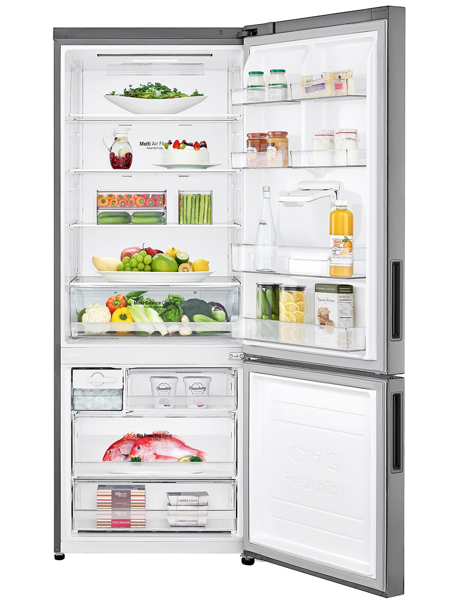 Refrigerador bottom mount 17 pies cúbicos no fost GB45SPP 7
