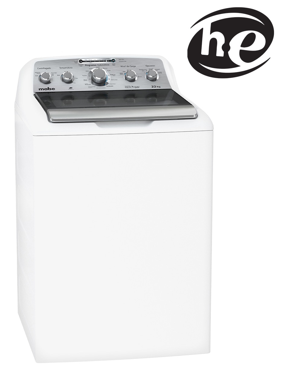 Lavadora Mabe 22 kg automática carga superior lma72215wbab0ja