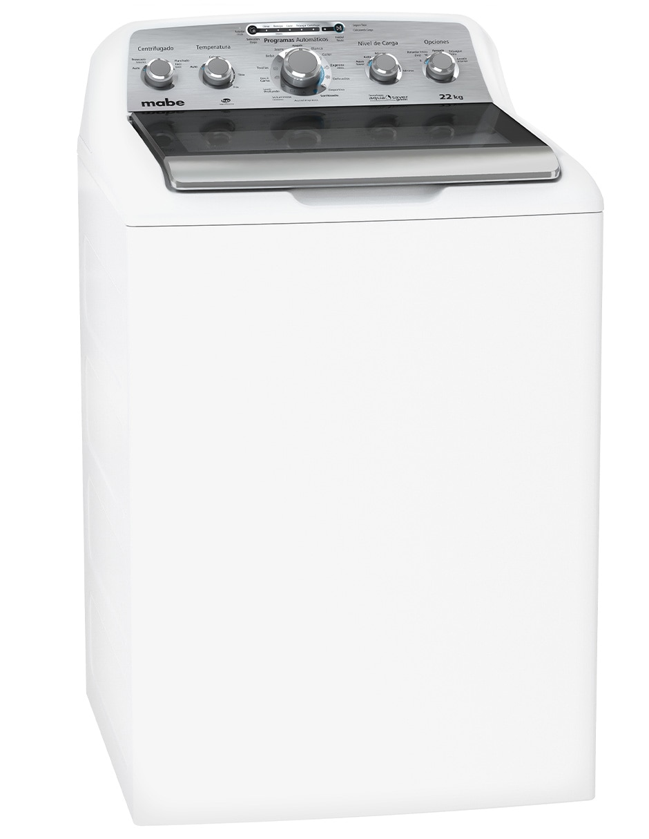 Lavadora Mabe 22 kg automática carga superior lma72215wbab0ja