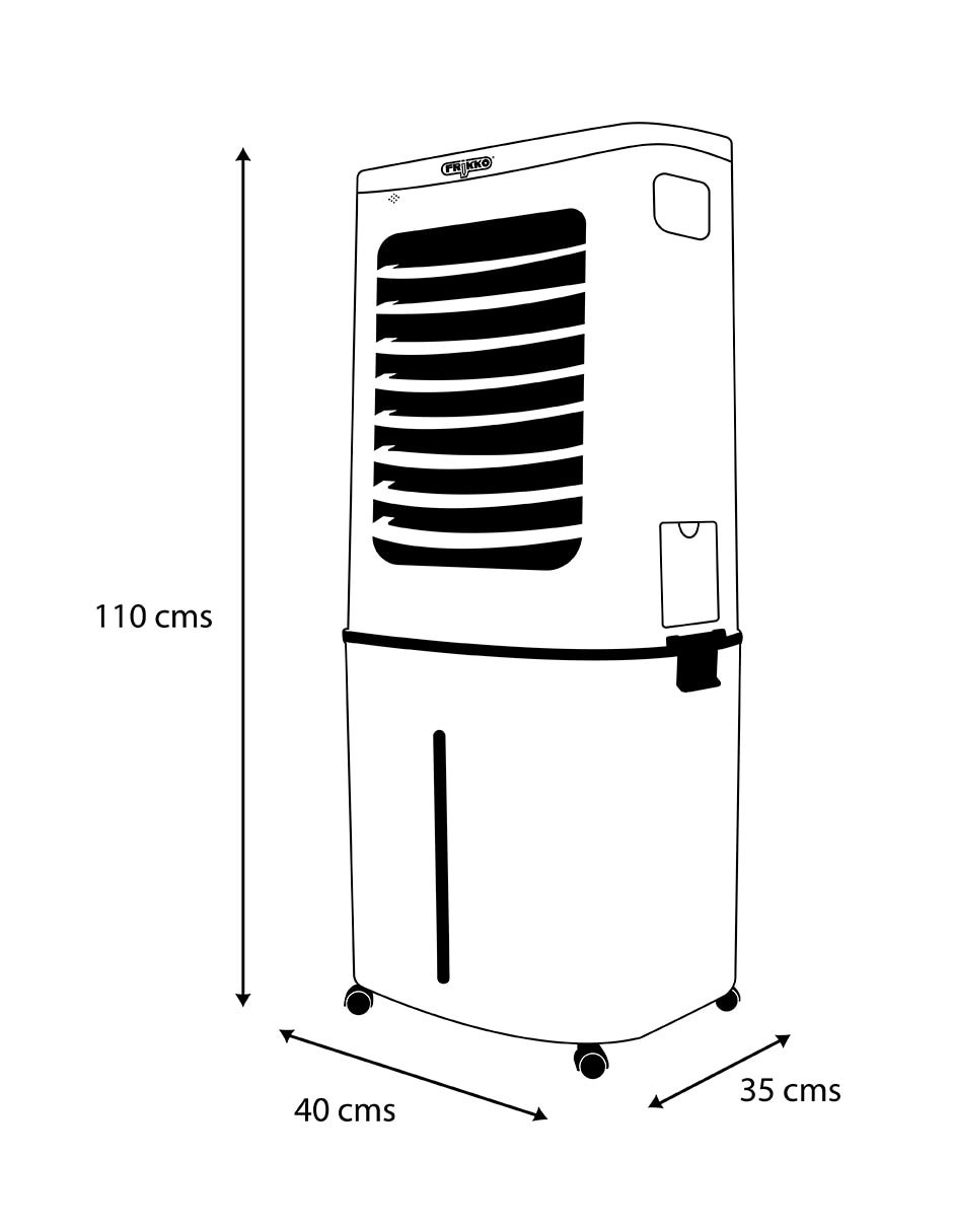 Enfriador portátil Frío F1700P-CR 8