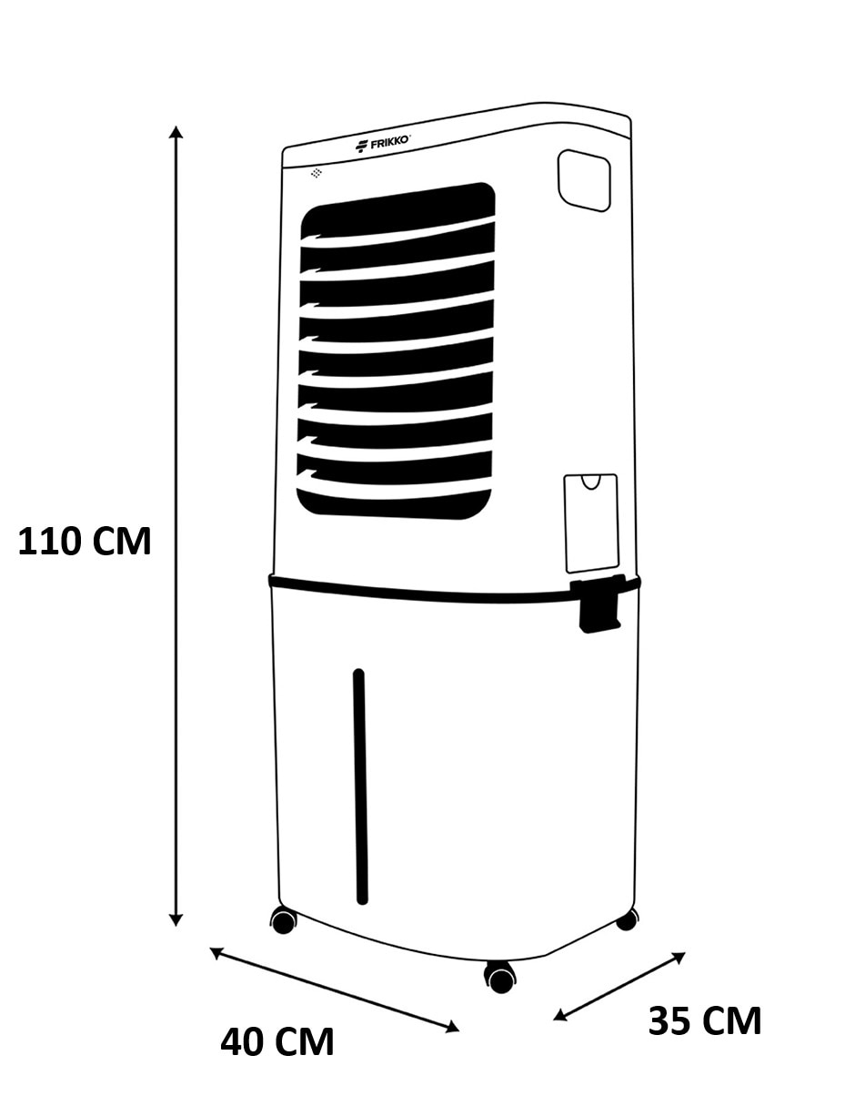 Aire acondicionado mini split inverter No aplica Frío 50 L F1700P-CR 8