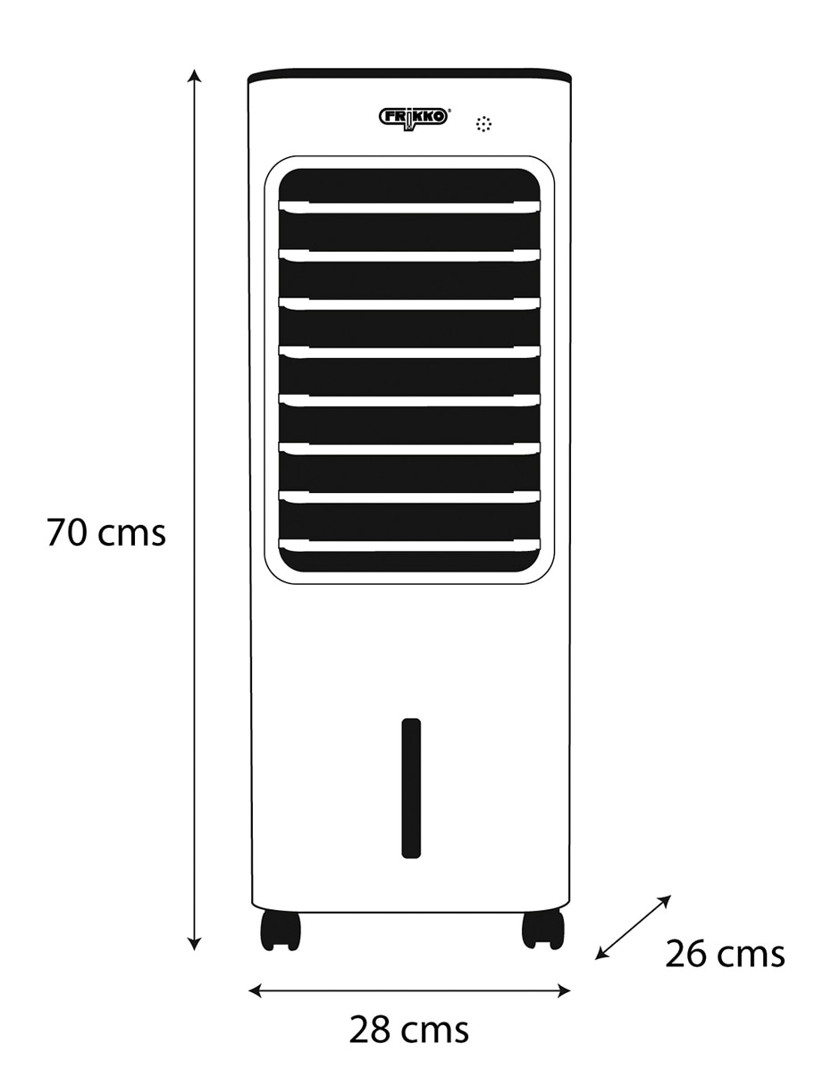 Enfriador evaporativo Frío F670P-CR 6