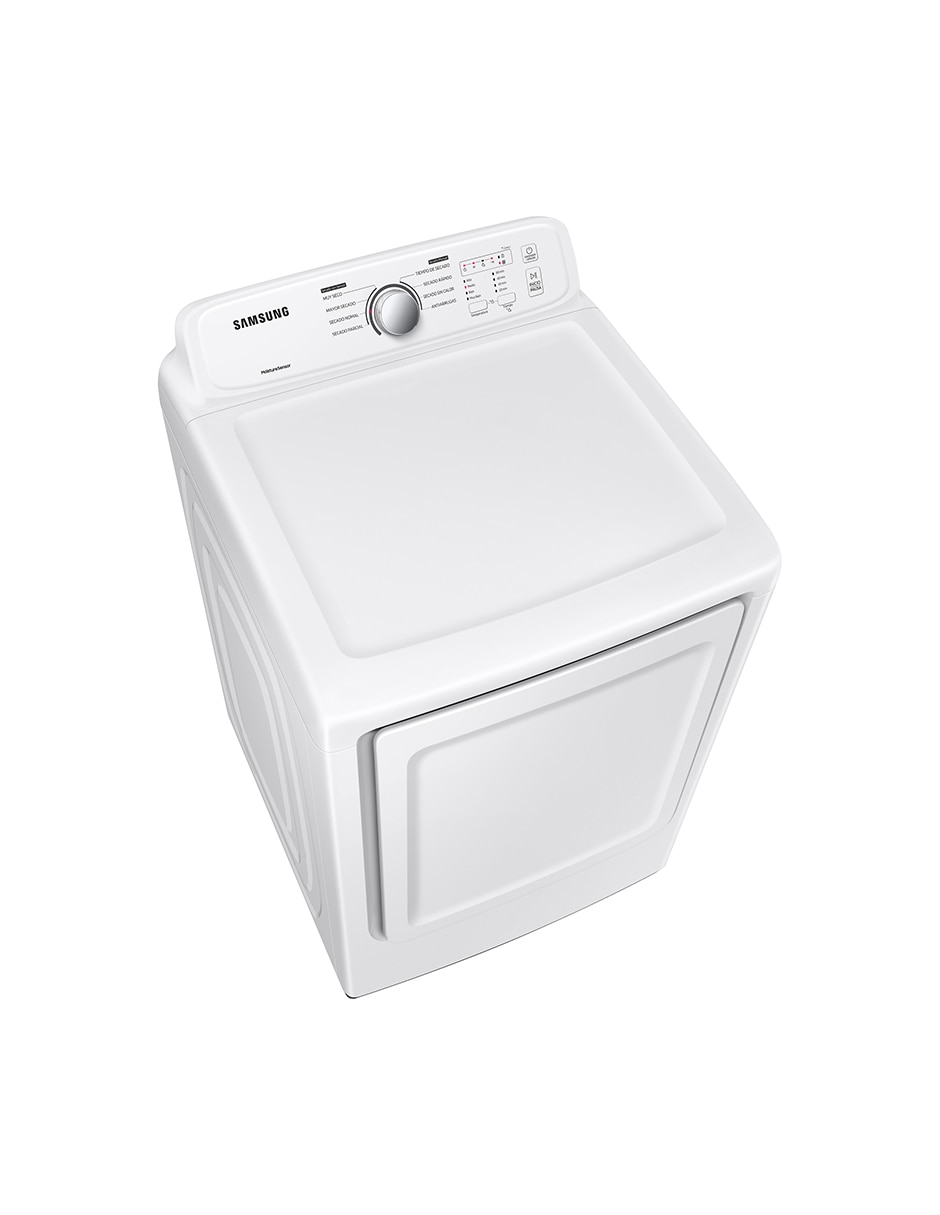 Secadora de gas Samsung de 24 kg con 8 ciclos DVG24A3000W/AX