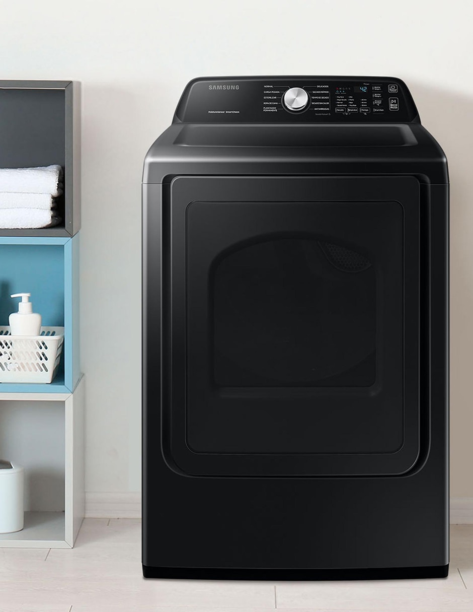 Secadora de gas Samsung de 24 kg con 8 ciclos DVG24A3200W/AX