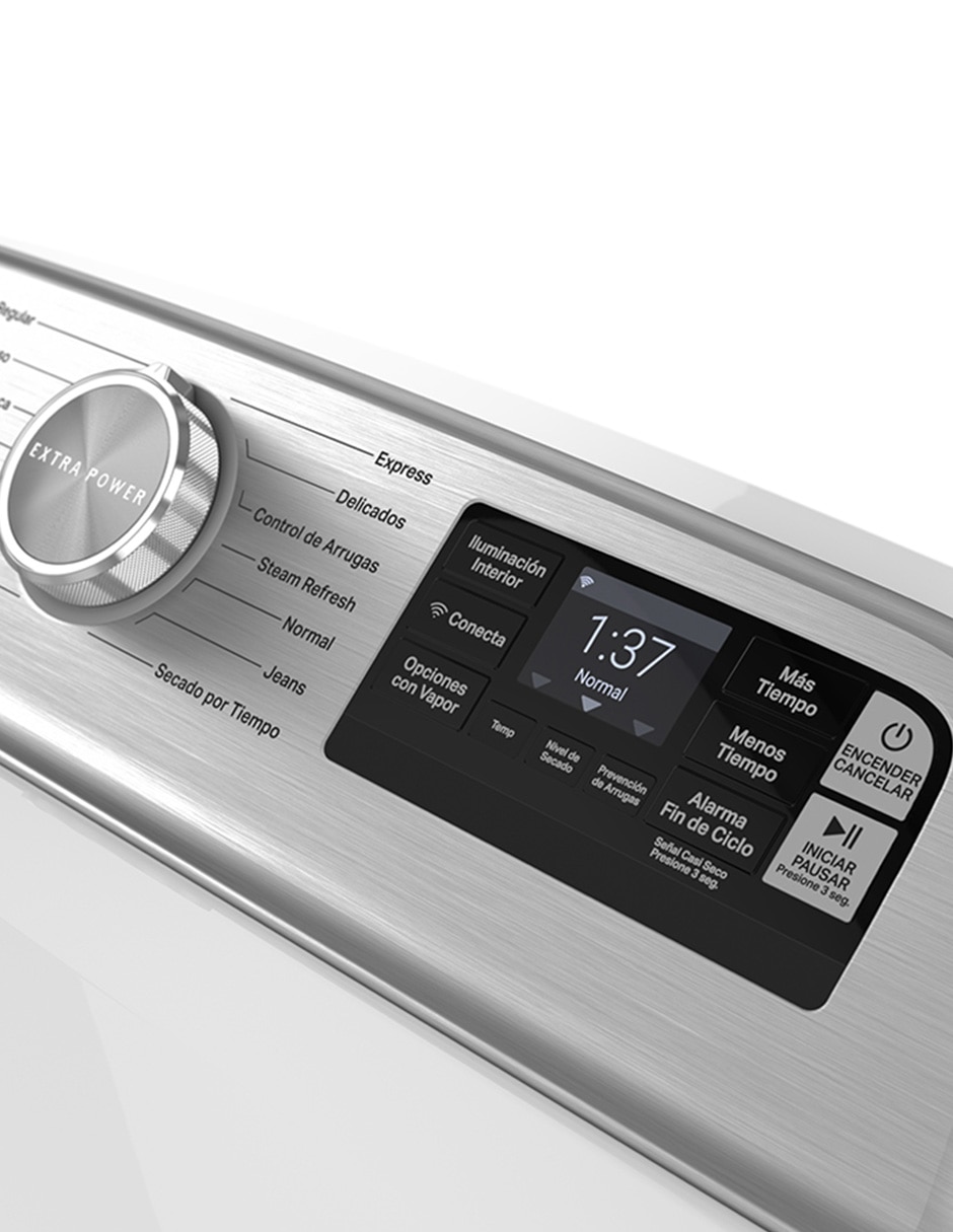 Secadora eléctrónica Maytag de 28 kg con 13 ciclos 7MMED7230LW