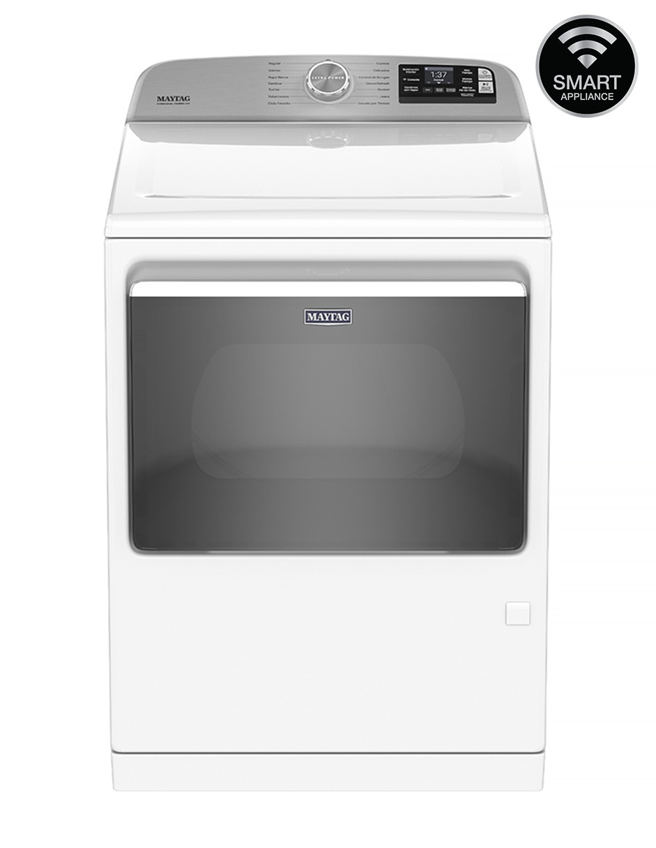 Secadora eléctrónica Maytag de 28 kg con 13 ciclos 7MMED7230LW