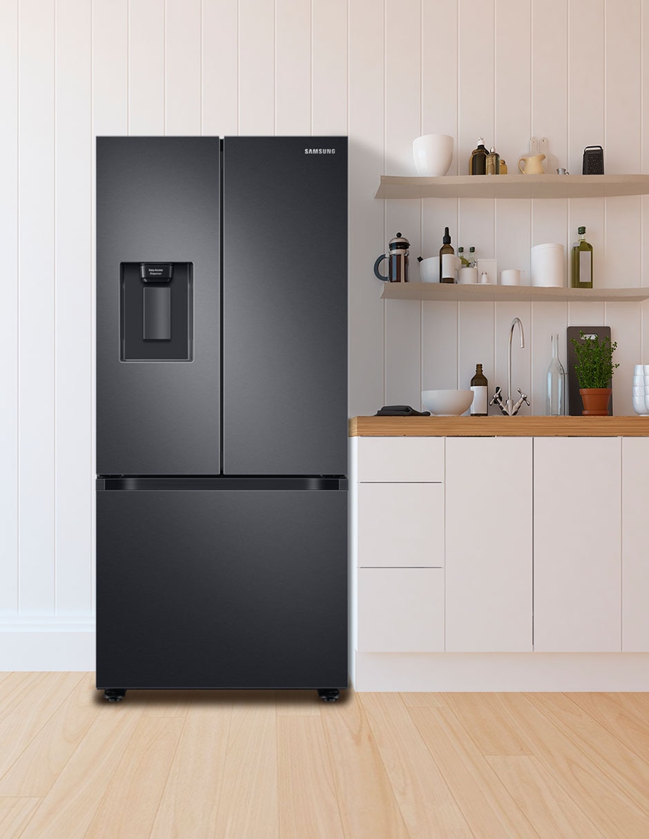 Refrigerador French door 22 pies tecnologÃ­a inverter y tecnologÃ­a no frost RF22A4220B1/EM 3