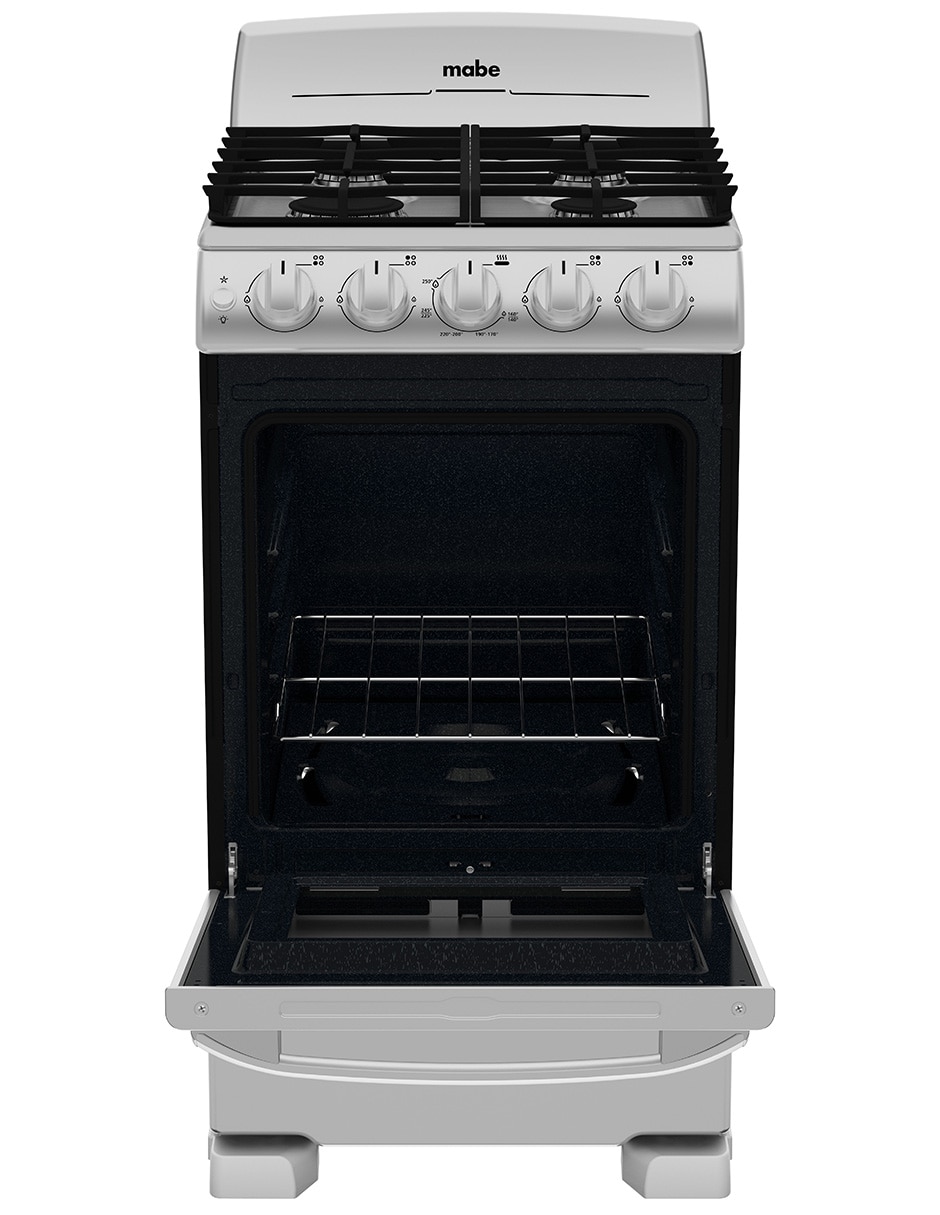 Estufa de piso a gas lp 50 cm EM5043BFIS1 de 4 quemadores 3
