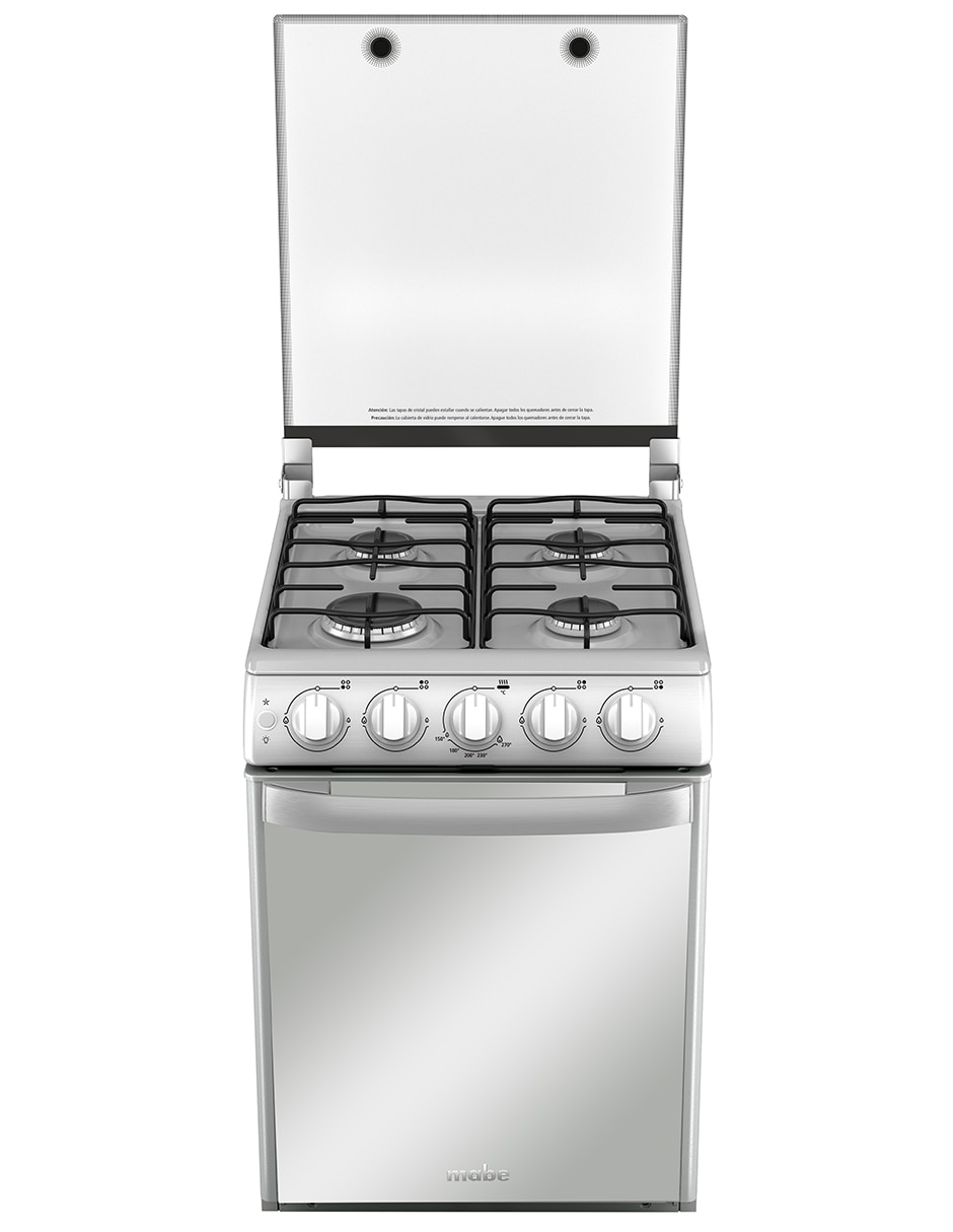 Estufa empotrable a gas lp 51 cm EMC5046CAIS0 de 4 quemadores