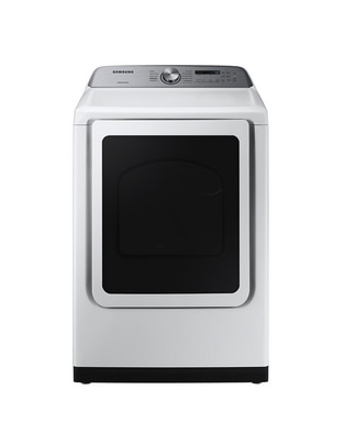 Secadora de gas lp Samsung de 24 kg con 10 ciclos DVG24A5370W/AX