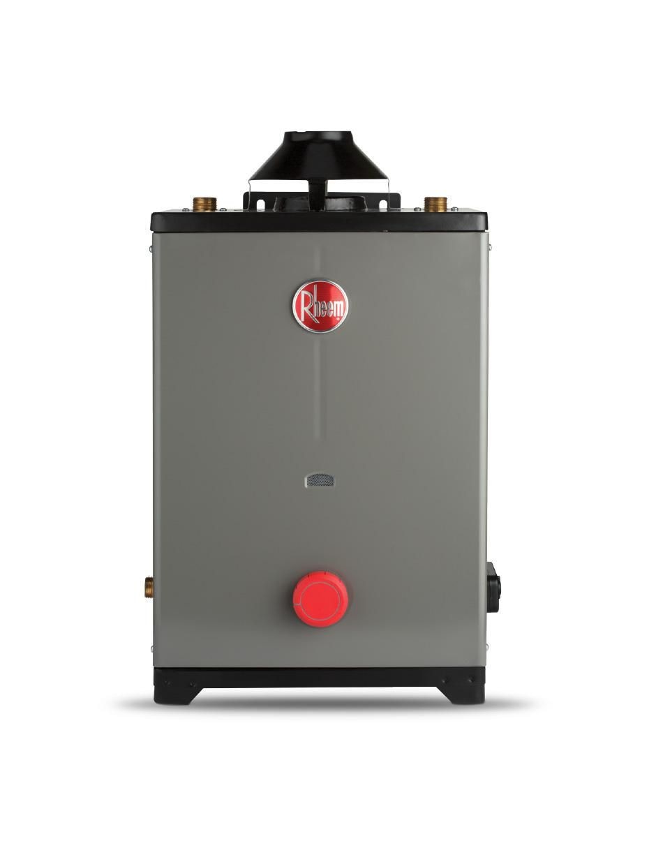 Calentador de paso Rheem 600090007 8 L gas natural