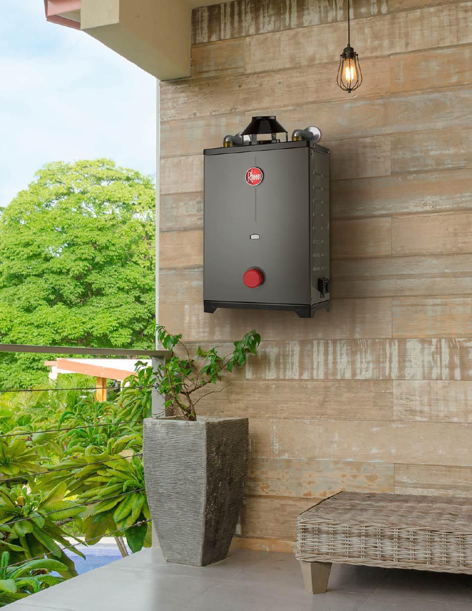 Calentador de paso Rheem 600090007 8 L gas natural