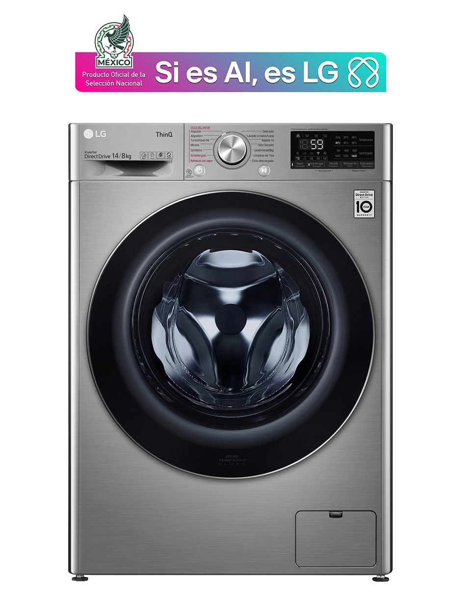 Lavasecadora eléctrico wd14vv3S6c.asselat 6