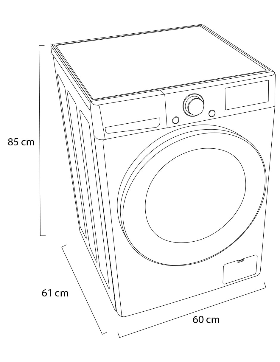 Lavasecadora eléctrico wd14vv3S6c.asselat 11