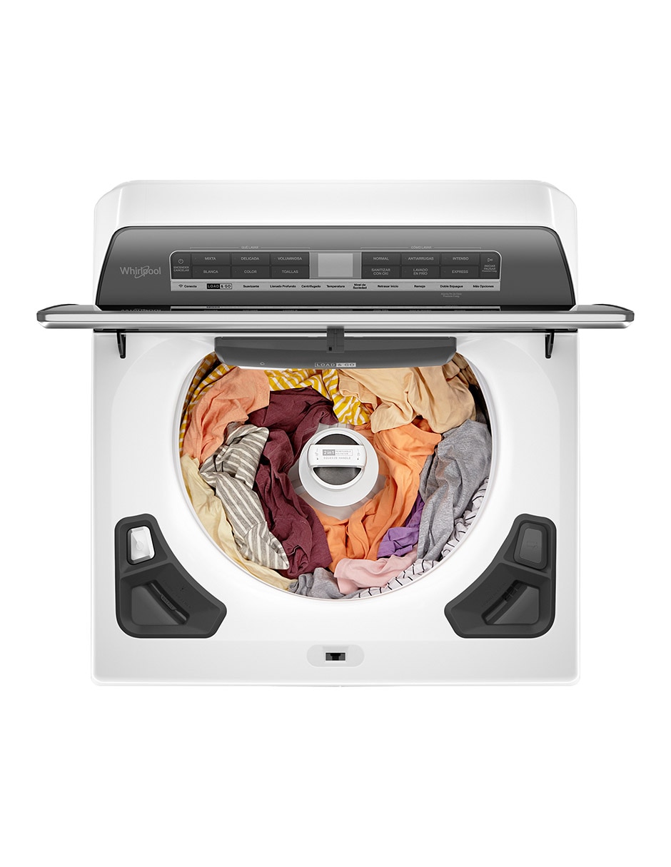 Lavadora whirlpool no aplica 28 kg automática "carga" carga superior 7mwtw8127lw