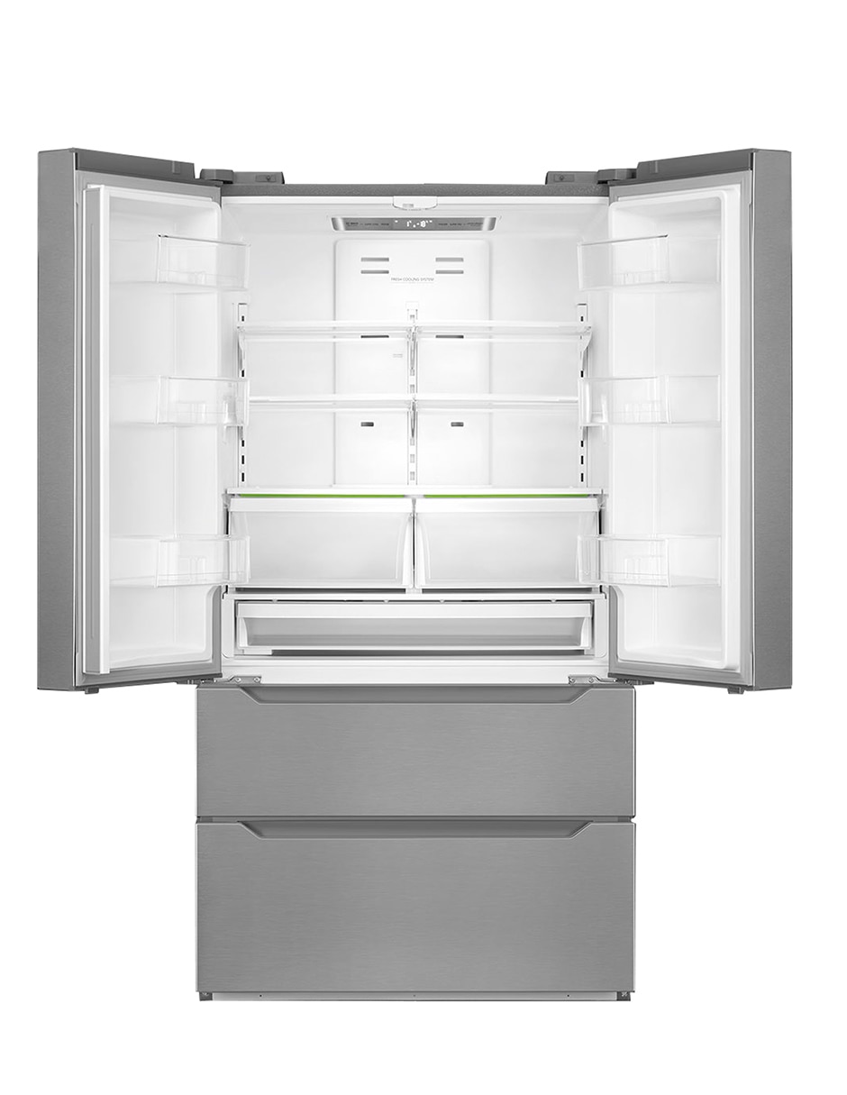 Refrigerador french door Smeg 22 pies cúbicos inverter no frost y fábrica de hielo FQ55UFX