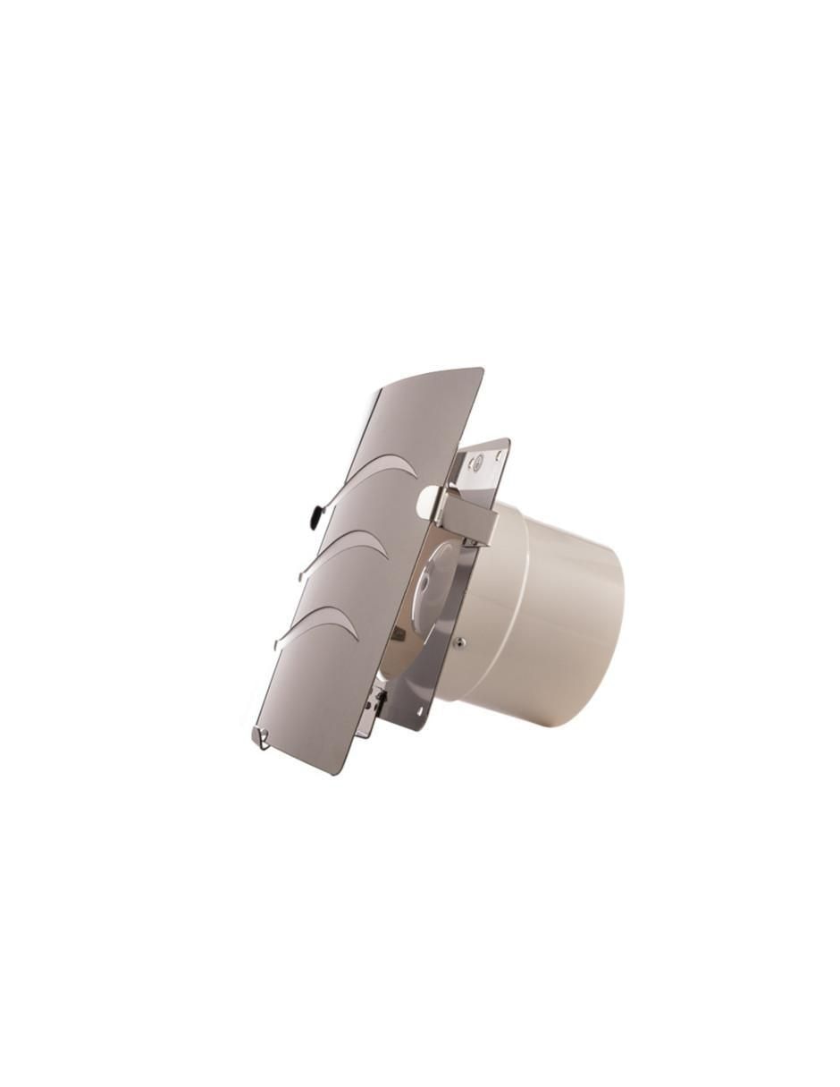 Extractor de aire Masterfan PLATINO CON LUZ 4