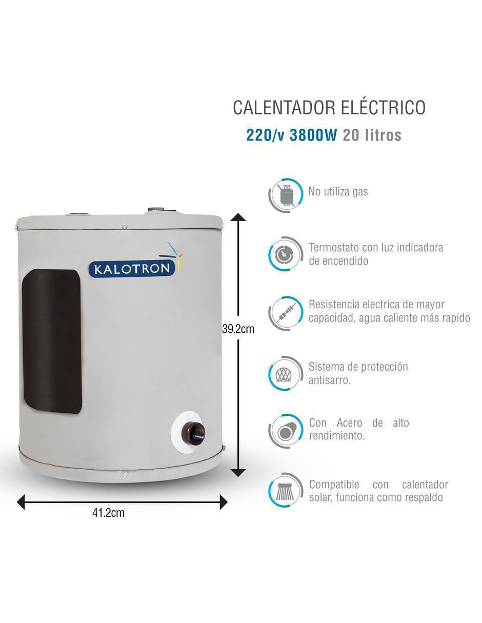 Calentador instantáneo Kalotron KA-ELE-00020-02 20 L eléctrico