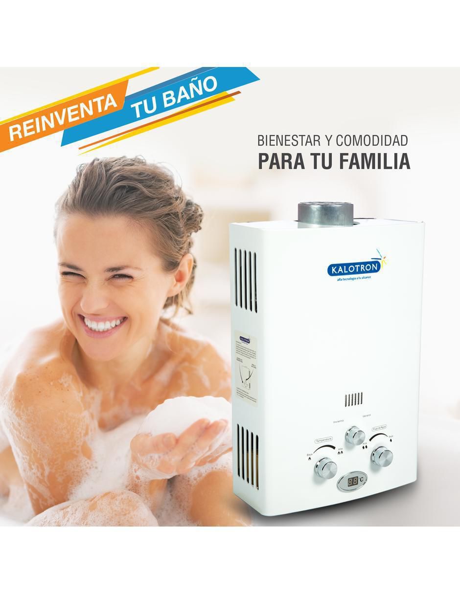 Calentador instantáneo Kalotron KA-INS-045LP-01 4.5 L gas lp
