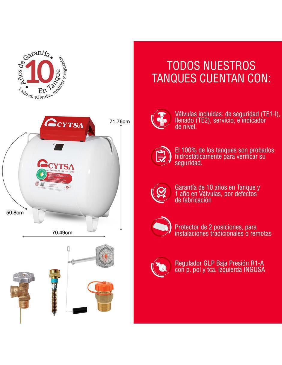 Tanque de gas LP estacionario 120 L 5