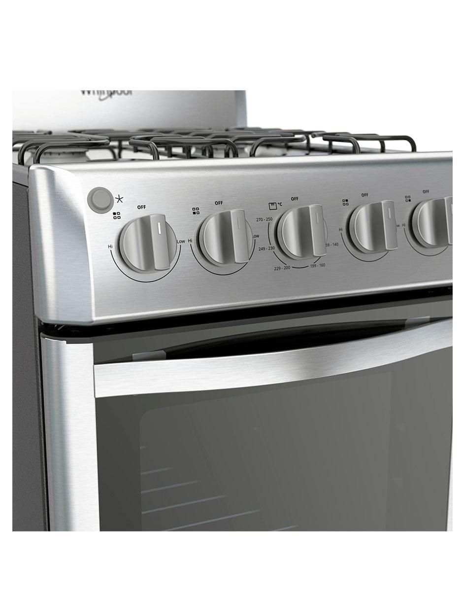 Estufa de piso a gas lp 50 cm WWR-3000S de 4 quemadores 3