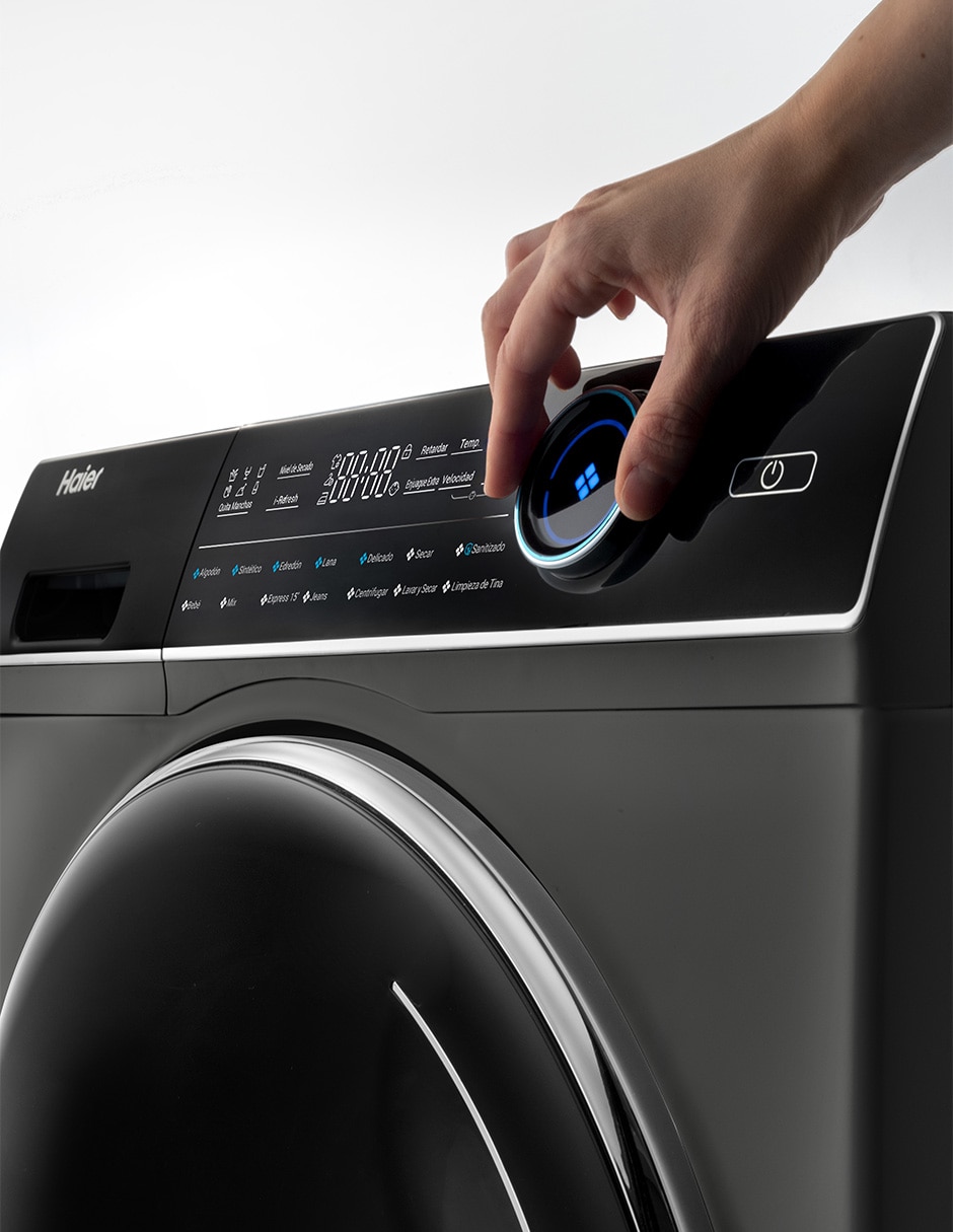 Lavasecadora Haier eléctrica 12 kg 6 kg CHAC2186NXGG0
