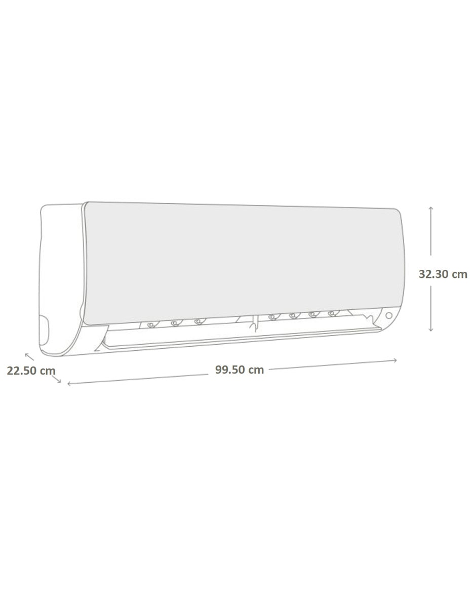 Aire acondicionado mini split inverter 18000 BTU HS18HFB13MI 220 V 5