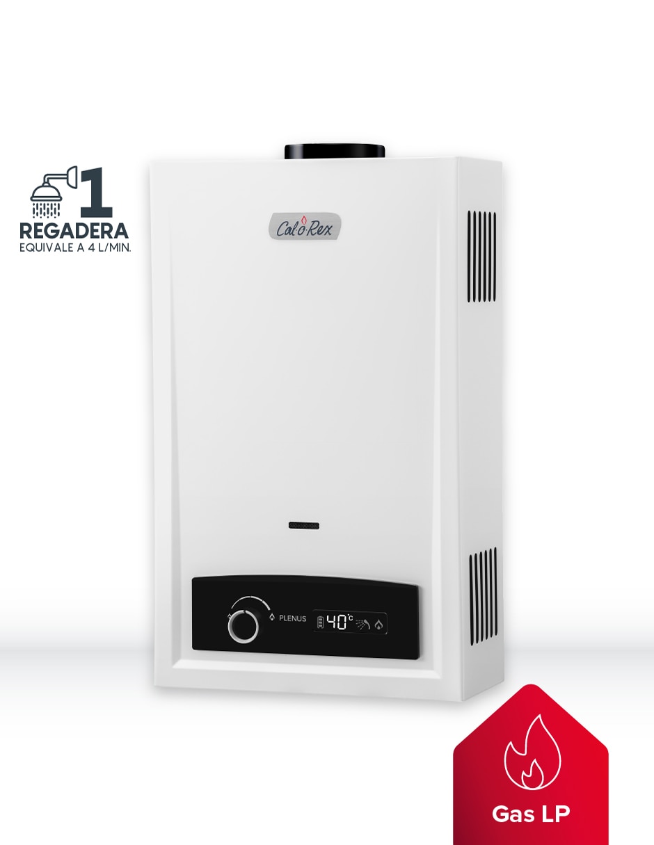 Calentador instantáneo Calorex PLENUS 7 LP 7 L gas lp