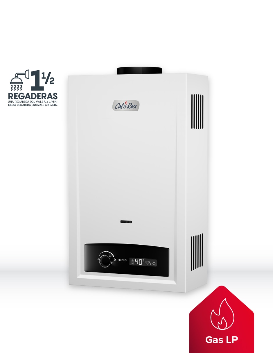 Calentador instantáneo Calorex PLENUS 11 LP 11 L gas lp
