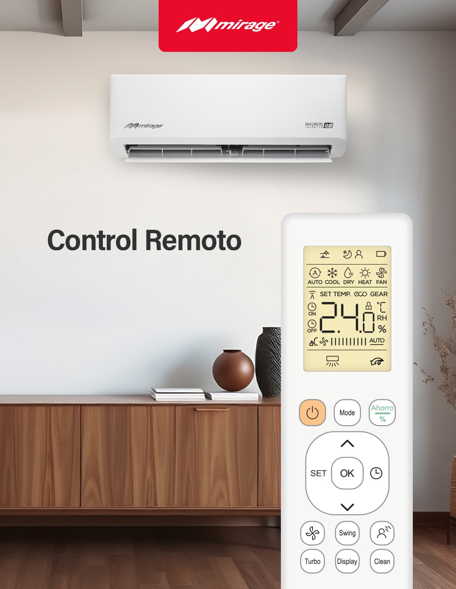 Aire acondicionado mini split inverter Frío 18000 BTU SETCMF181V 8