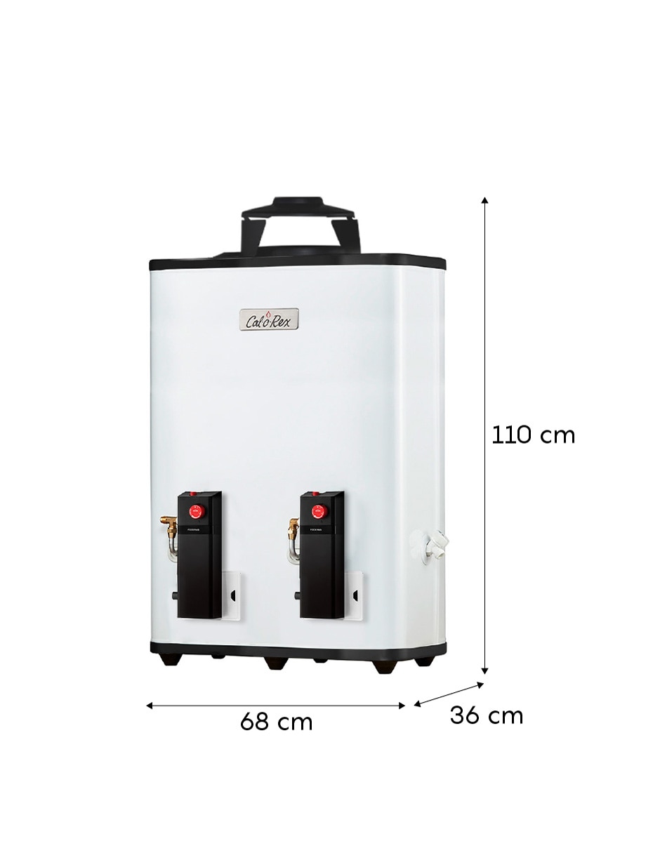 Calentador de paso Calorex PODERUS 20 NAT 20 L gas natural