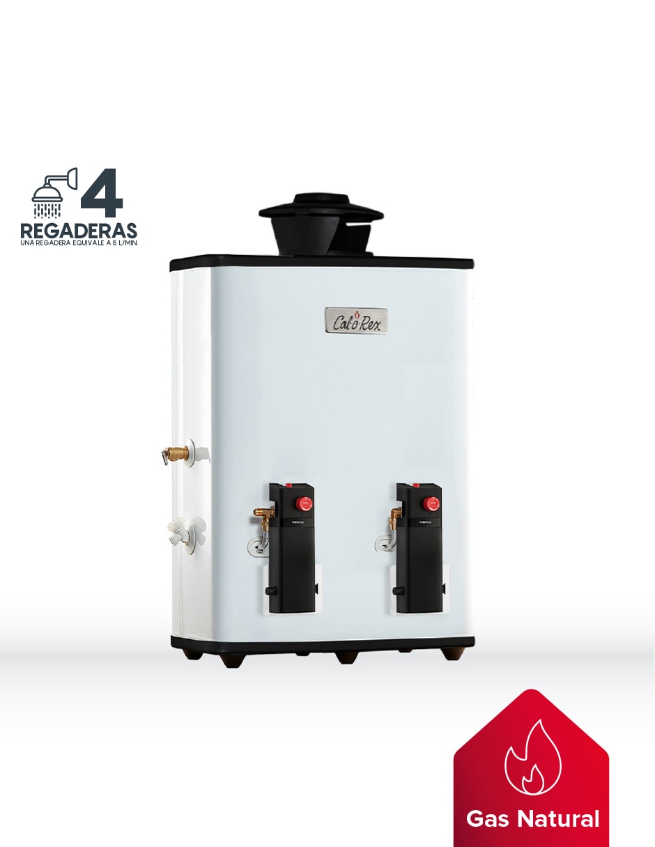 Calentador de paso Calorex PODERUS 20 NAT 20 L gas natural
