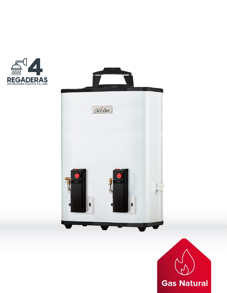 Calentador de paso Calorex PODERUS 20 NAT 20 L gas natural
