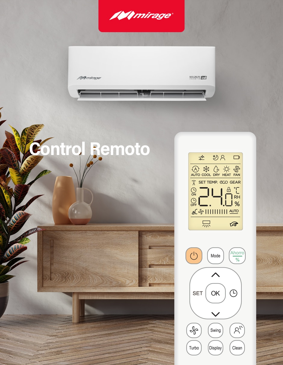 Aire acondicionado mini split inverter Frío 24000 BTU SETCMF261V 6