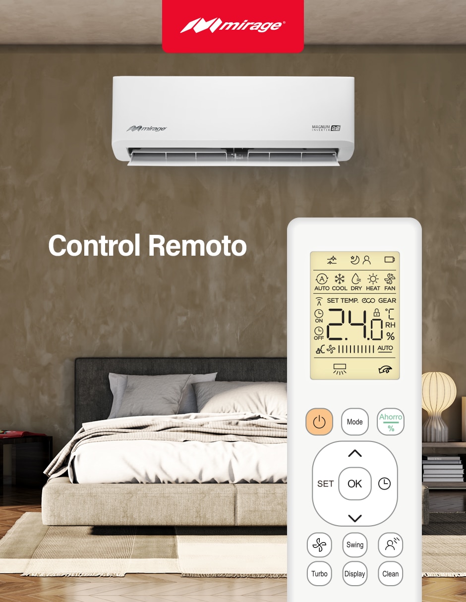 Aire acondicionado mini split inverter Frío 12000 BTU SETCMF121V/W 9
