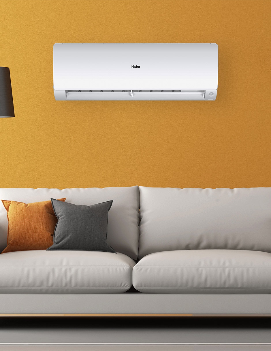 Aire acondicionado mini split inverter Haier Frío y calor 24000 BTU HS24HFW13MI 220 V