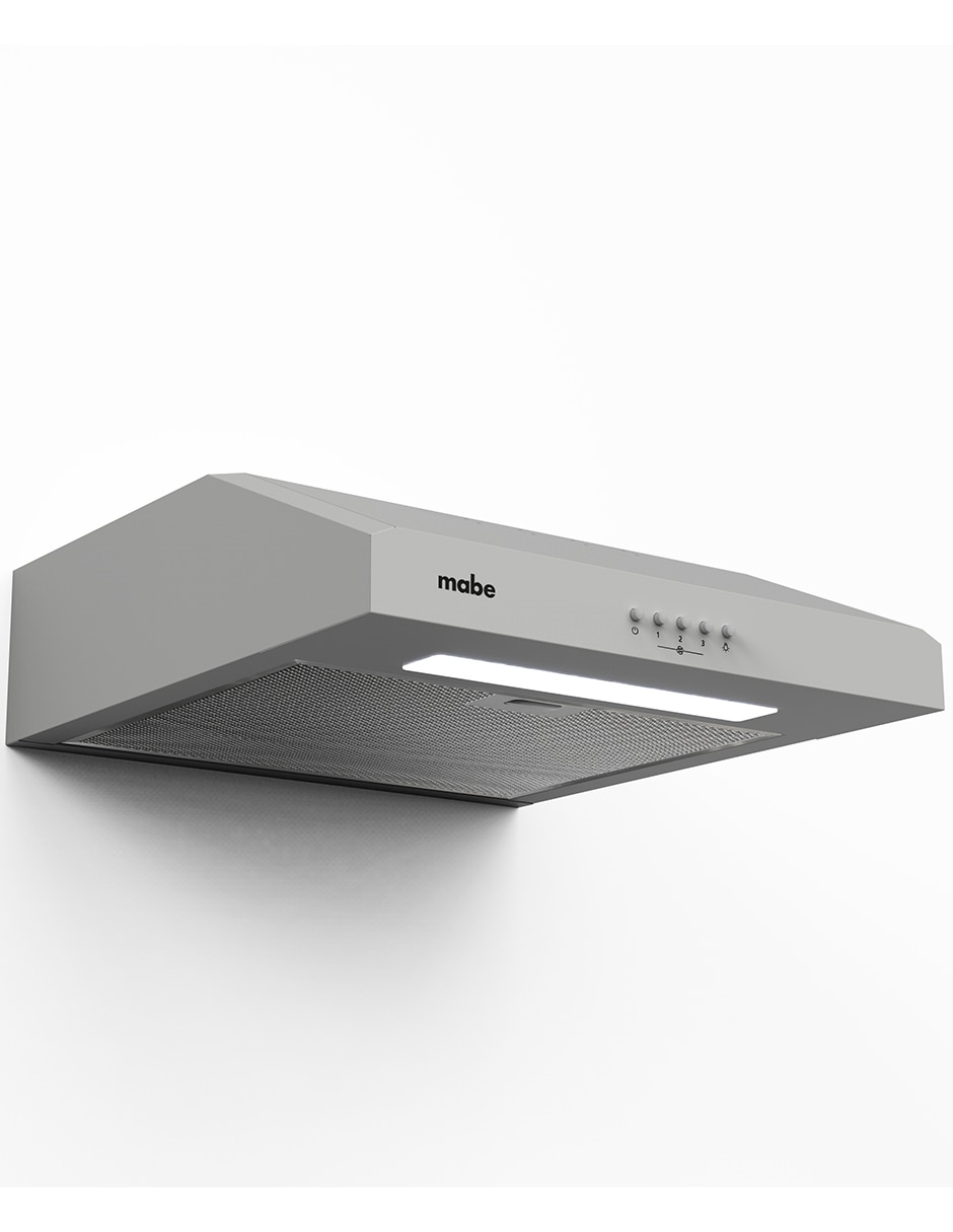 Combo estufa de piso a gas natural/lp Mabe Ultimate 50 cm EM5043CMPU501G de 4 quemadores + campana
