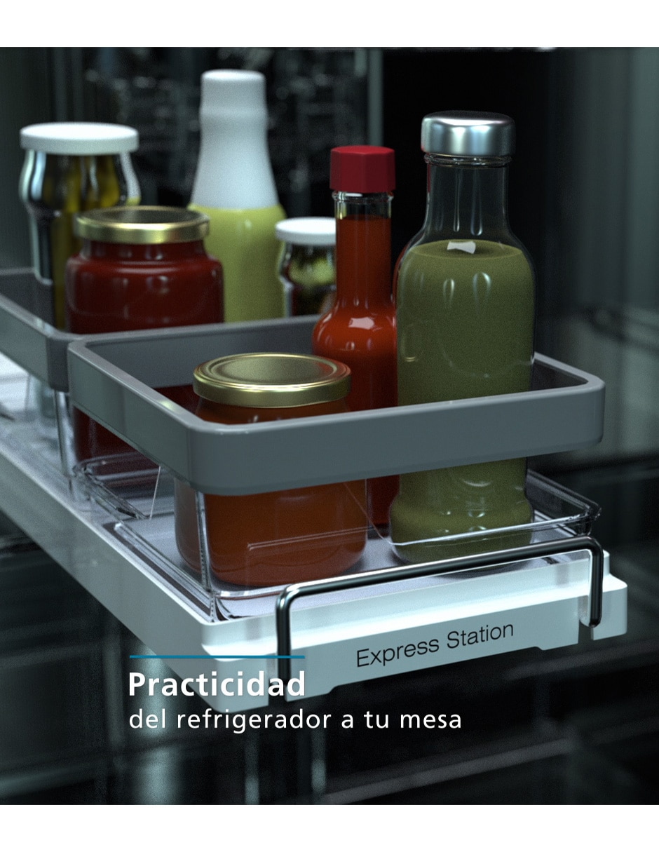 Refrigerador bottom mount Mabe 18 pies cúbicos no frost RMB520IWMRX1