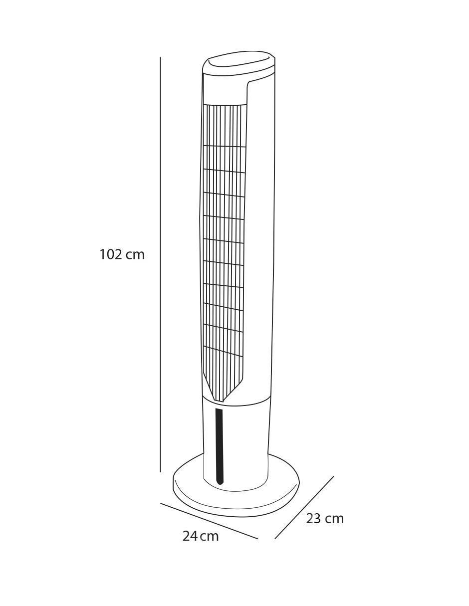 Enfriador evaporativo Dace Frío DALT-0410BD 100 V 5