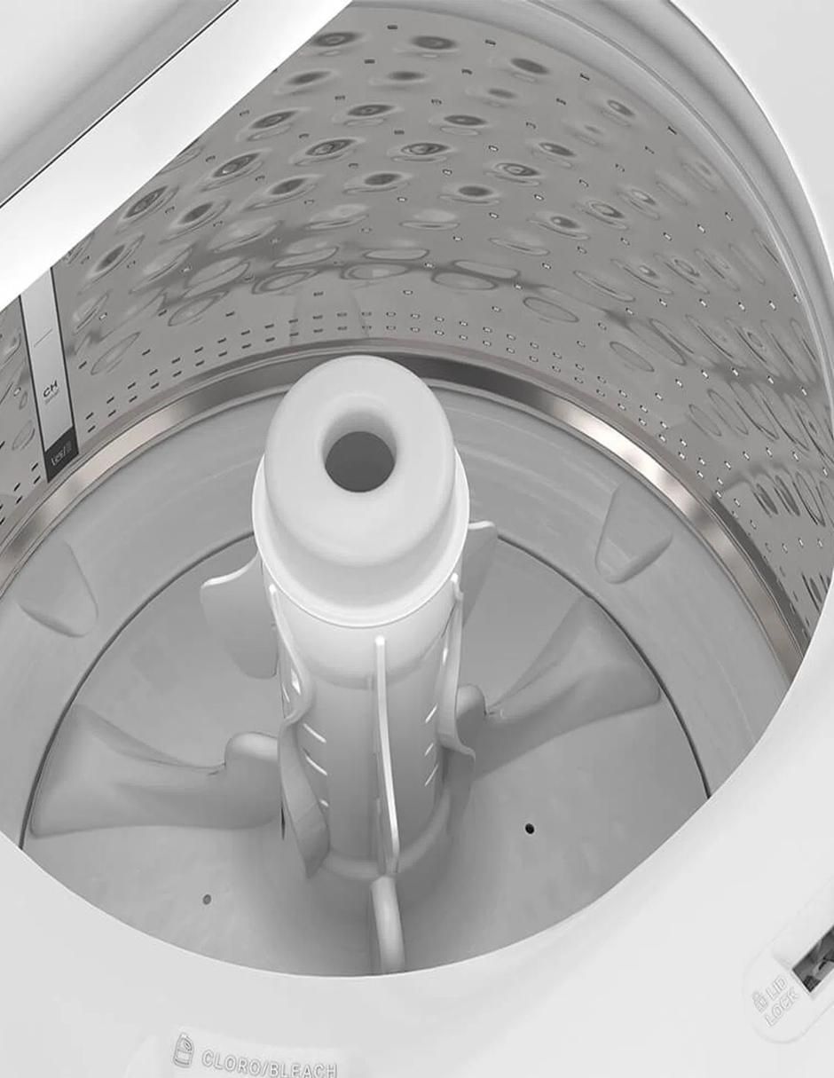 Lavadora Whirlpool 18 kg semiautomática carga superior 8mwtw1813mjm