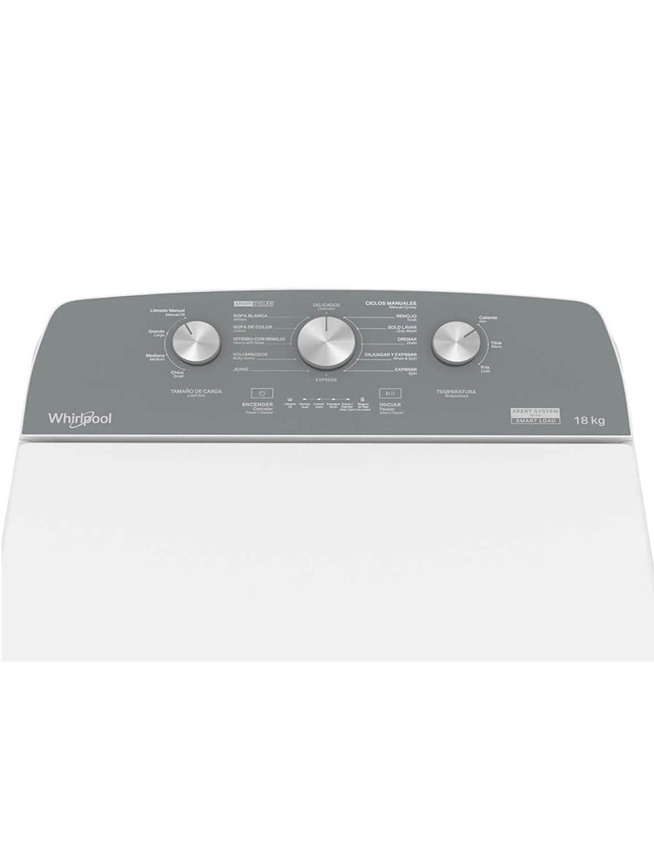 Lavadora 18 kg semiautomática carga superior 8mwtw1813mjm